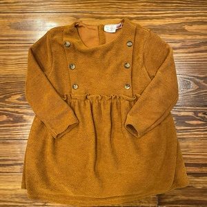 🌈[Zara] Adorable Dress in Rust Color